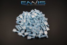 14-16 GAUGE 25 PK NYLON FULLY INSULATED QUICK DISCONNECT MALE .250 TERMINAL