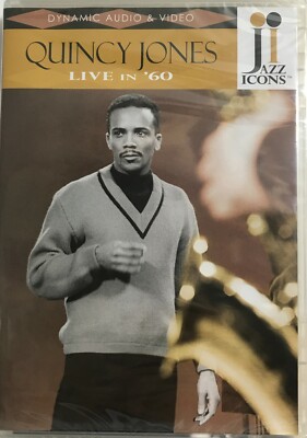 Jazz Icons - Quincy Jones: Live in '60 (DVD, 2006) *Brand New*