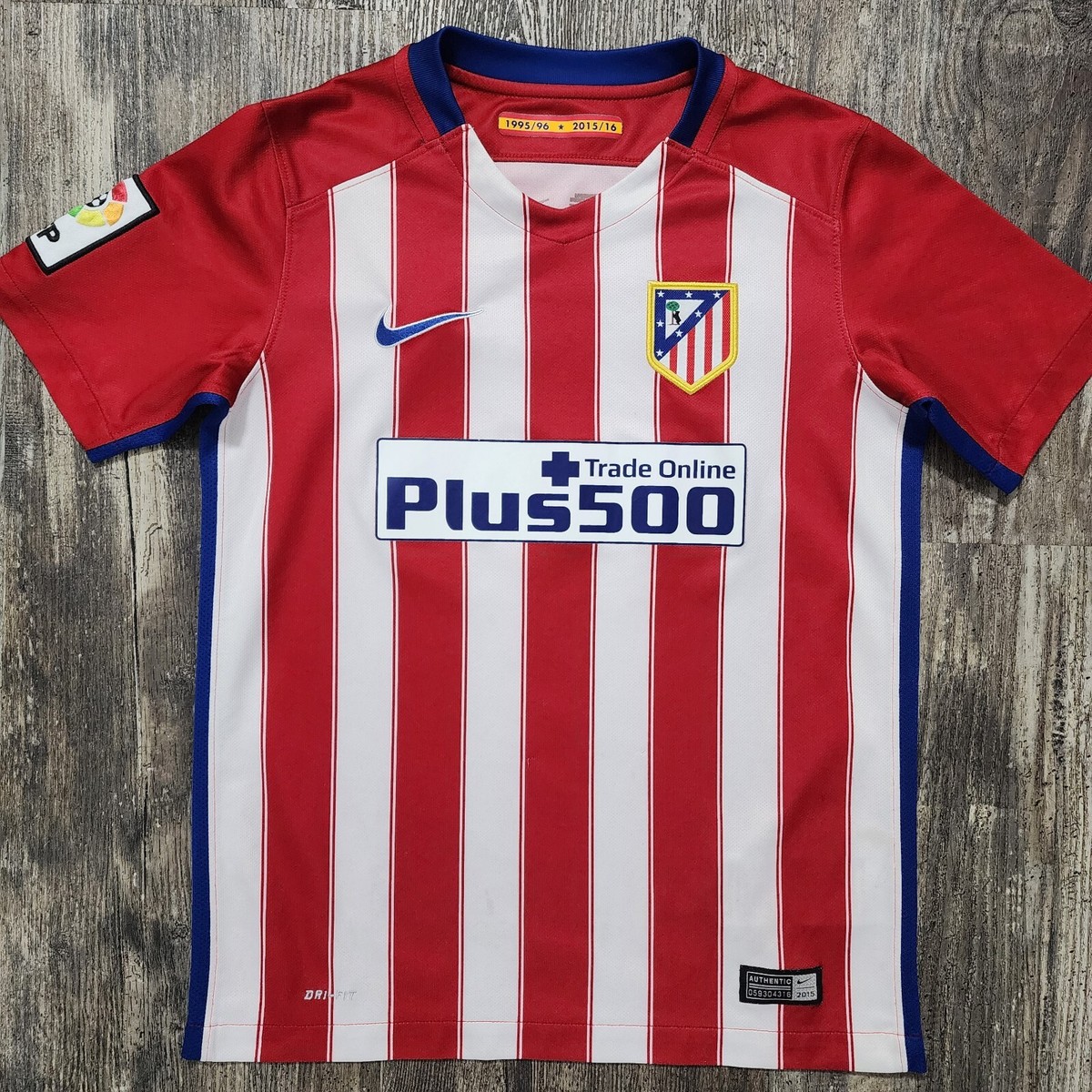 2016 Nike Atletico Madrid Home Soccer Jersey Antoine Griezmann