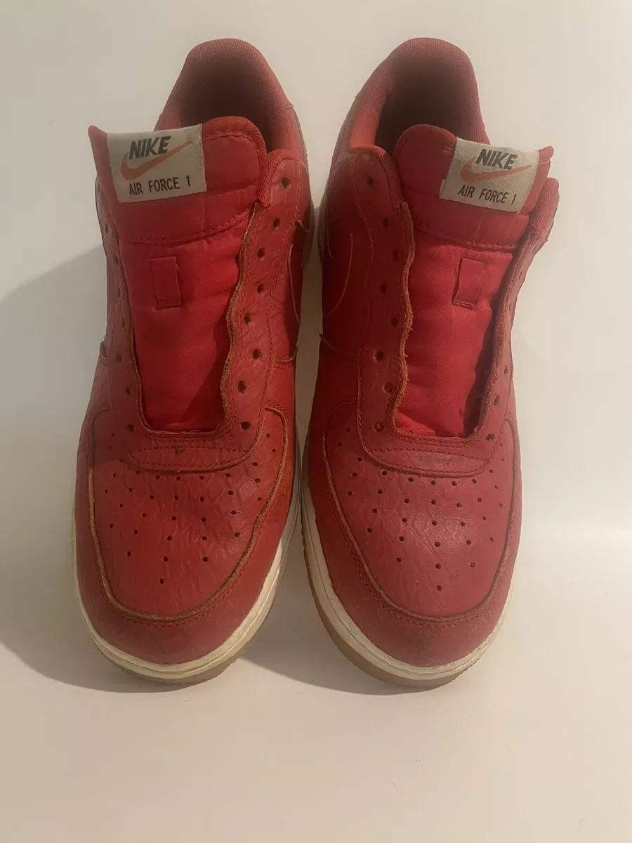 Nike air force 1 red python cheap
