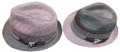 Carlos Santana Twin Black Vented Fedora 