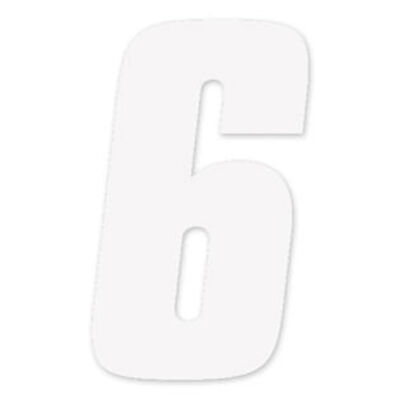 FACTORY EFFEX 944551 FX 2015 NUMBERS STANDARD 8'' WHITE 6