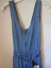 VANILLA STAR WOMENS BLUE DENIM LIGHT WEIGHT JUMP SUIT  - SMALL — photo 2