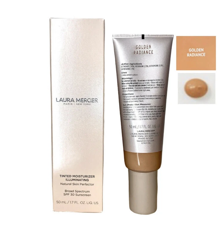 Laura Mercier Tinted Moisturizer Golden Radiance 1.7 fl.oz. Expiration Cut Off