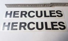 Tank Aufkleber passend für Hercules Prima 2 3 4 5 M Optima Ultra 2x 14cm Schwarz