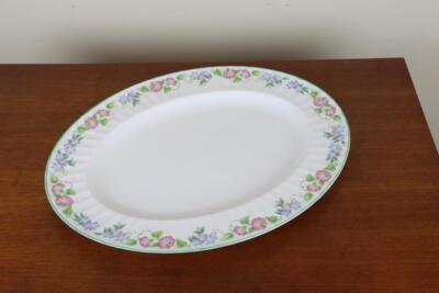 Royal Worcester English garden oval plate 11.8 inches | eBay