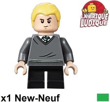 Lego Minifigure Harry Potter Draco Malfoy Slytherin Sweater Short HP148