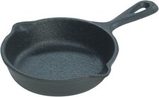 8.89 cm / 3.5 inch Pre-Seasoned Cast Iron Round MINI Skillet/Frying Pan Lodge