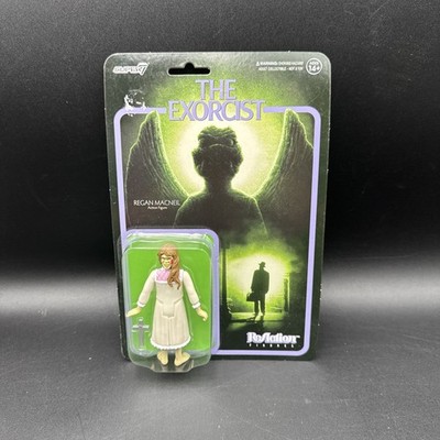 The Exorcist Regan MacNeil ReAction Figure 3.75'' Punched Card Horror Art
