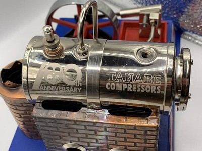 Wilesco D6 Dampfmaschine TANABE KOMPRESSOREN 100th Anniversary Limited...
