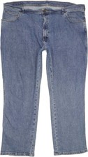 Wrangler   Herren Blau Straight Regular Stretch Jeans W43 L30 (85791)