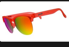 Goodr Avant G  Chateau De Maraschino   Medium Fit Orange Polarized Sunglasses