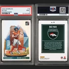 Panini Donruss Downtown Rookie Bo Nix #19 Broncos PSA 9 Football Card 2024