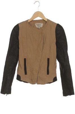 TRF by Zara Jacke Damen Anorak Jacket Kurzmantel Gr. XS Beige #bt66qfc