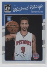 2016-17 Panini Donruss Optic Michael Gbinije #188 3l9