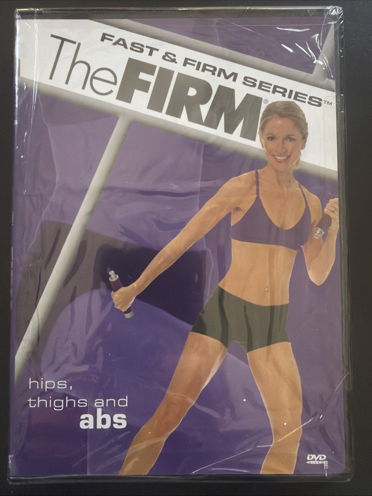 THE Firm DVD lot Of 2 - Hips Thighs & Abs and Express Cardio Dvds- New