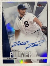Michael Fulmer 2017 Topps Finest Auto Autograph Refractor Detroit Tigers
