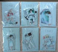 Official Alien Stage Medical Experiment Mofun Acrylic Stand and Lenticular Card