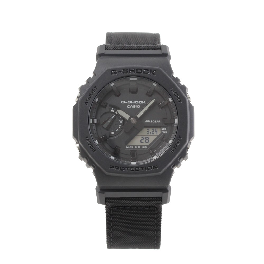 CASIO G-SHOCK GA-2100BCE-1A Utility black GA-2100 GA CORDURA Eco