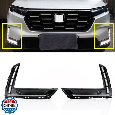 ECAHAYAKU LED Fog Light Driving DRL For 2023 2024 2025 Honda CR-V CRV Daytime