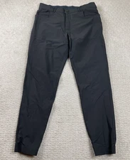 BYLT Pants Men Size 33 Black Everyday Pant 2.0 Performance Stretch Casual Office