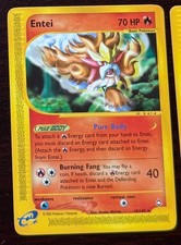 Pokemon Entei 10/147 Aquapolis Rare 2002 E-Reader Vintage WOTC on eBay