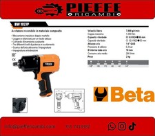 BETA 1927P - Avvitatore reversibile in materiale composito 1/2"