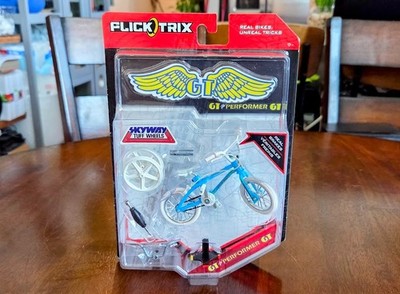 NOS Flick Trix BMX Finger Bike GT Pro Performer Maui Blue Skyway