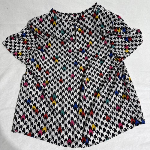 Penbrooke Lane Multicolor Houndstooth pattern