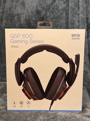 NEW EPOS Sennheiser GSP 600 Wired Gaming Headset PC PS4 Mac Noise Canceling Mic
