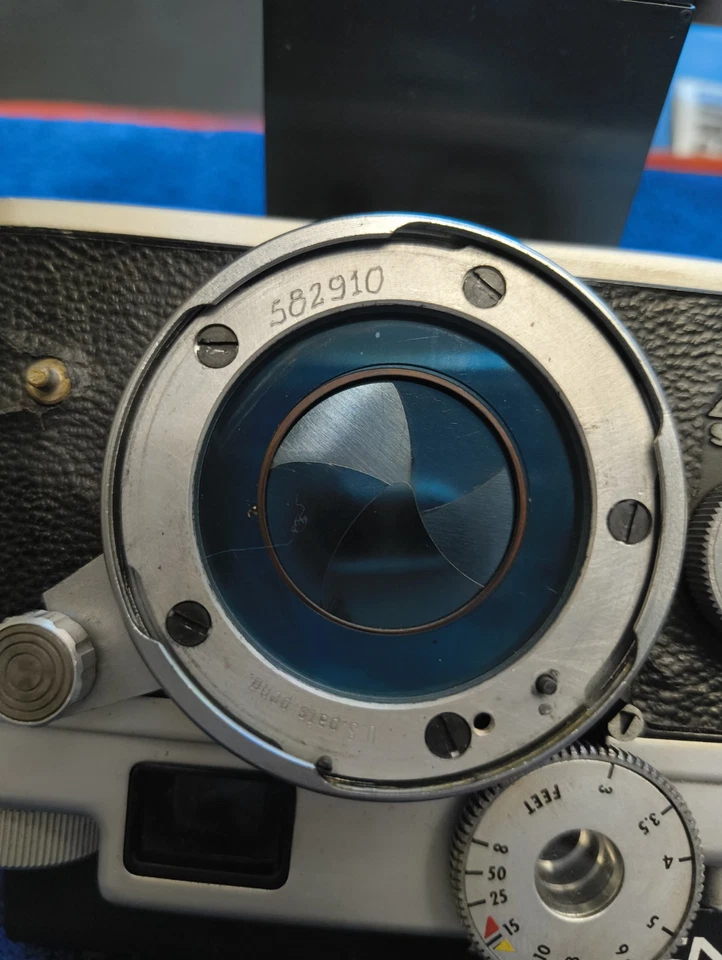 Bonito telémetro Argus C4 Geiss 35 mm con litágono 35 mm F4,5 años 50. Foto 3 de 4