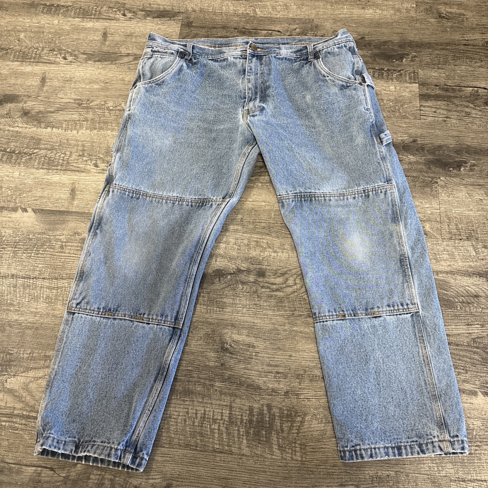 Polar King by Key 42x30 Flannel Lined Carpenter Jeans Fits 42 X 27.5