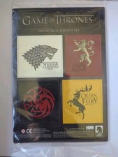 Game of Thrones House Sigil Magnet Set Loot Crate Exclusive New