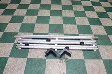 07-13 Silverado Truck Bed Utility System Luggage Rack Rails Unit Set Whardware