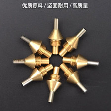 5 pezzi ugello punta penna blaster sabbiatrice ottone laboratorio odontotecnico acciaio tungsteno