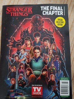 NEW TV Guide Stranger Things the Final Chapter 2025 Magazine Netflix Season 5