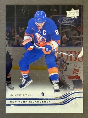 2025-26 Upper Deck Series 2 - Anders Lee Clear Cut #358 Islanders