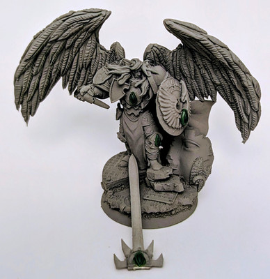GW Warhammer 40k 30k Primarch Sanguinius / Sanguinor By Scibor Unpainted Resin 2