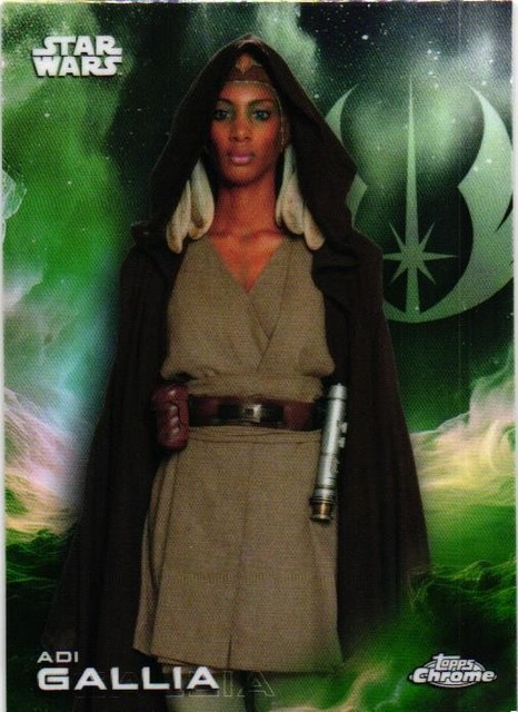 2025 TOPPS CHROME STAR WARS 102 ADI GALLIA