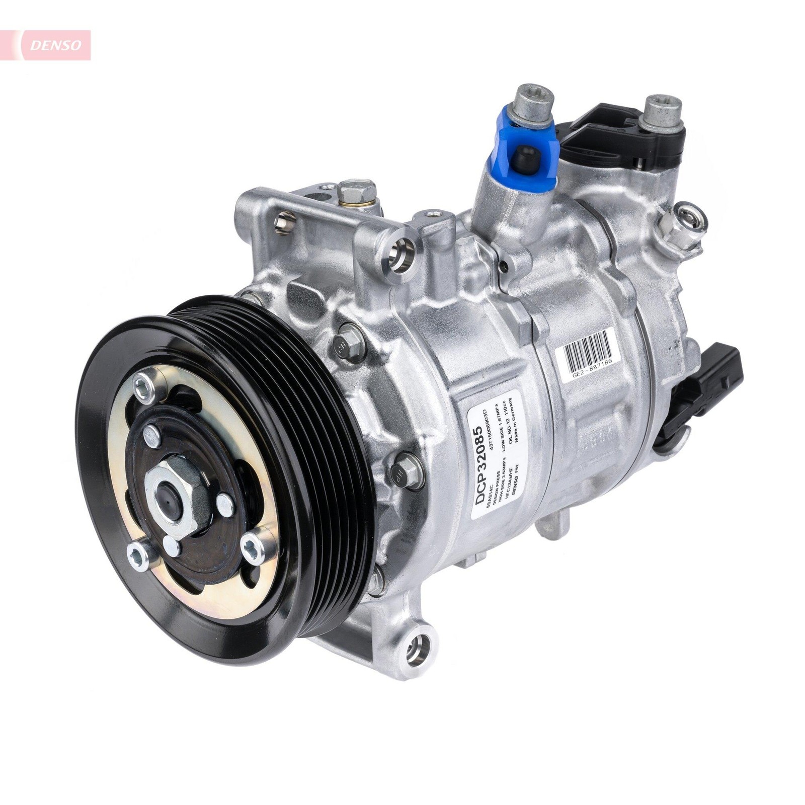 Air Con Compressor fits VW TIGUAN 1.5 2.0 2.0D 2016 on AC Conditioning Denso New - Image 50