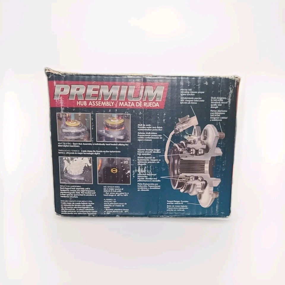 (2) Conjunto de buje y cojinete-4x4, 7 orejetas IAP Dura 295-15118 caja abierta F-150s 09-10 Foto 3 de 4