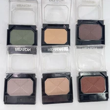 Vintage Revlon Custom Eyes Eyeshadow Lot Of 6 Single Matte Colors Rare New