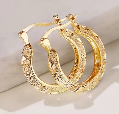 Aretes Aritos de Mujer Elegantes Argollas Pendientes Ideal Fiesta Gala Noche Dia