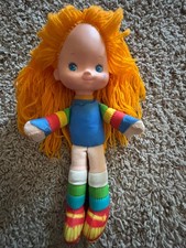 Vintage 1983 Rainbow Brite 10  Plush Doll Hallmark Mattel Characters TLC