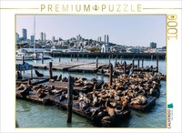 Calvendo Puzzle San Francisco - Pier 39 | 1000 Pieces, Finished Size 25.2 × 18.9