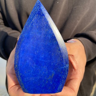 350g Natural Lapis Lazuli Freeform Rough quartz crystal Specimen Healing