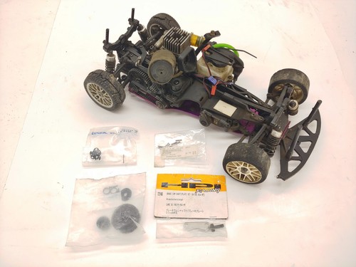 *RARO* HPI Racing Nitro RS4 1/10 4x4 Touring Car ARTR USADO SUCIO LEER - Imagen 1 de 10