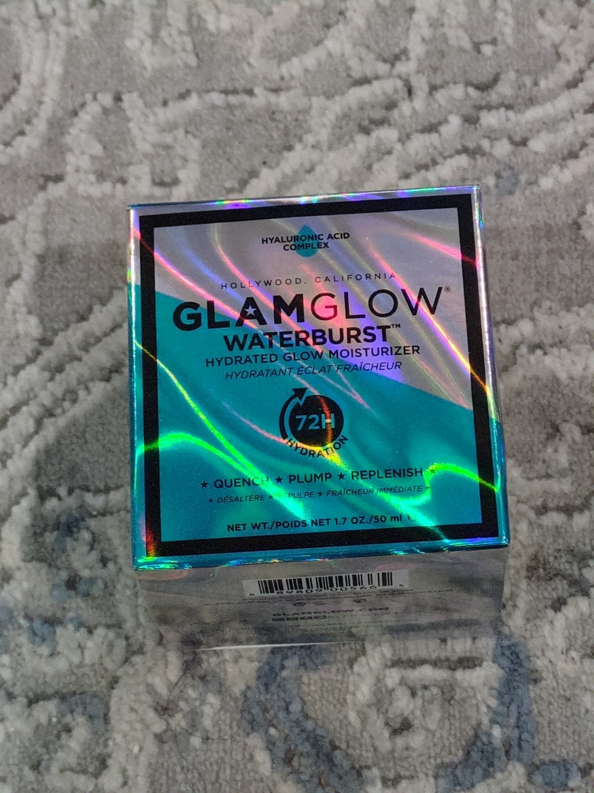 Full Size Glamglow Waterburst Hydrated Glow Moisturizer 1.7 oz/ 50ml NEW