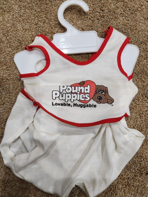 Vintage Tonka pound puppy outfit