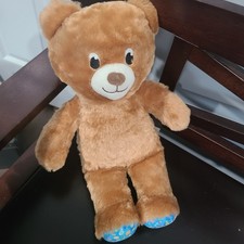 Build-A-Bear Workshop Birthday Treat Bear Tan Plush 16 inch Happy Birthday Paws